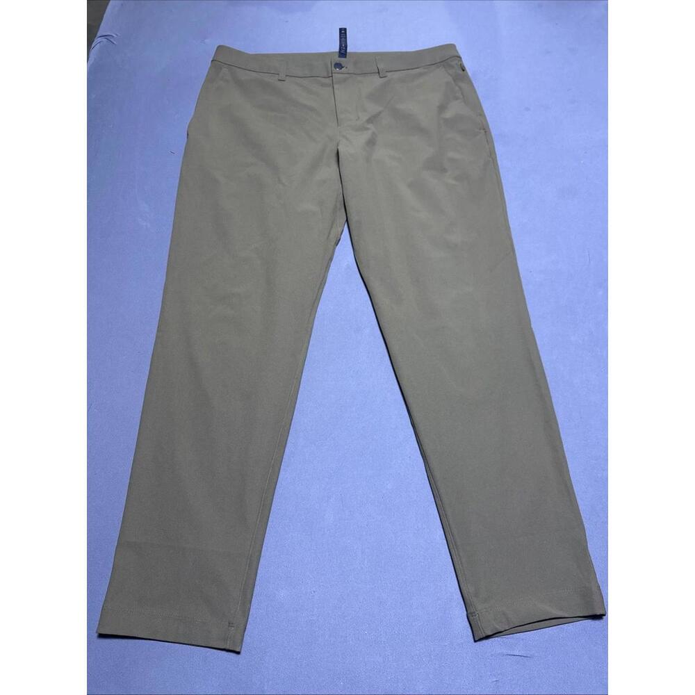 Lululemon Pants Mens Size 38 Brown ABC Trouser Slim Fit Golf Performance
